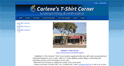 Desktop Screenshot of carlenestshirtcorner.com