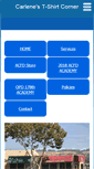 Mobile Screenshot of carlenestshirtcorner.com